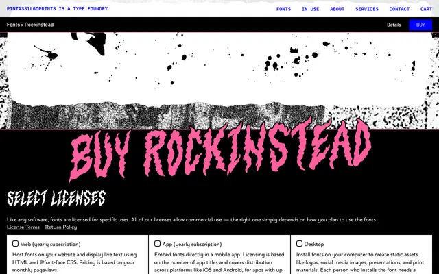Rockinstead specimen from PintassilgoPrints