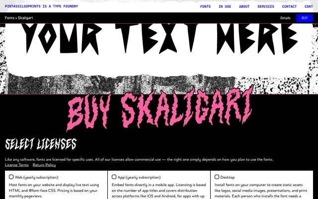 Skaligari specimen from PintassilgoPrints