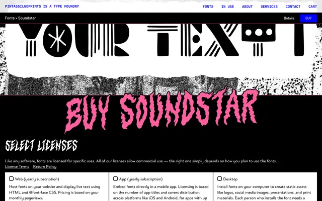 Soundstar specimen from PintassilgoPrints