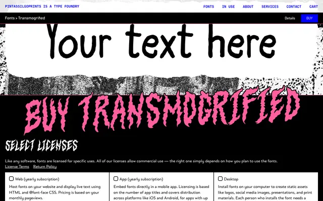 Transmogrified specimen from PintassilgoPrints
