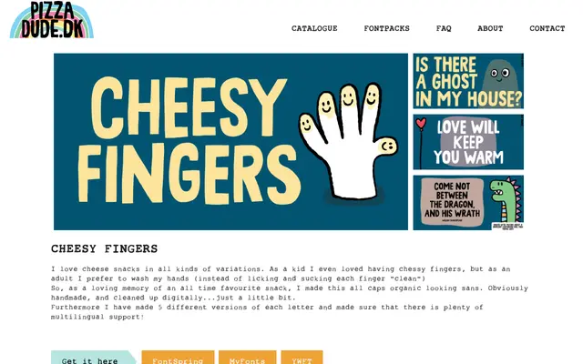 Cheesy Fingers specimen from PizzaDude
