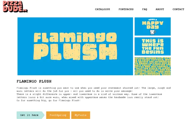 Flamingo Plush specimen from PizzaDude