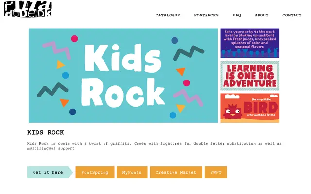 Kids Rock specimen from PizzaDude
