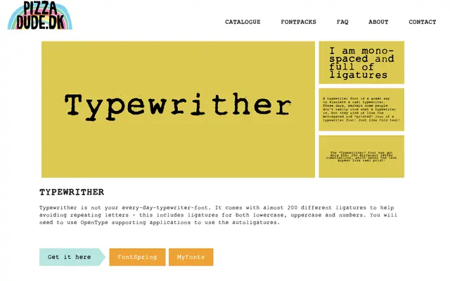 Typewrither specimen from PizzaDude