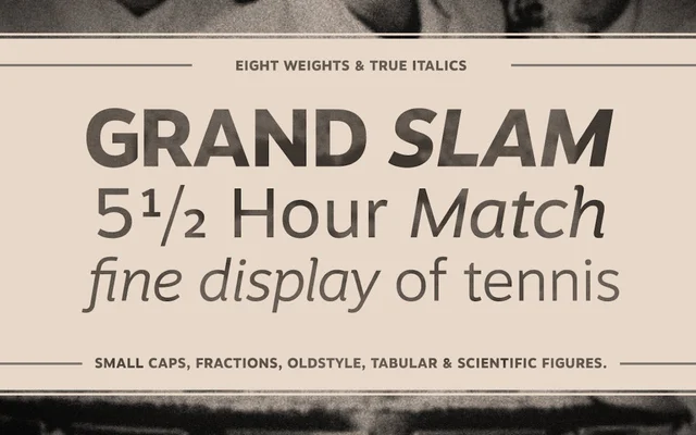 Motiva Sans specimen from Plau