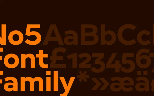 No5 specimen from Playtype