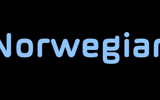 Norwegian specimen from Playtype