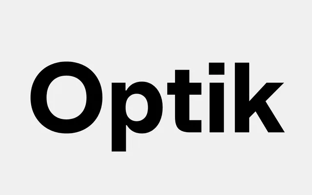 Optik specimen from Playtype