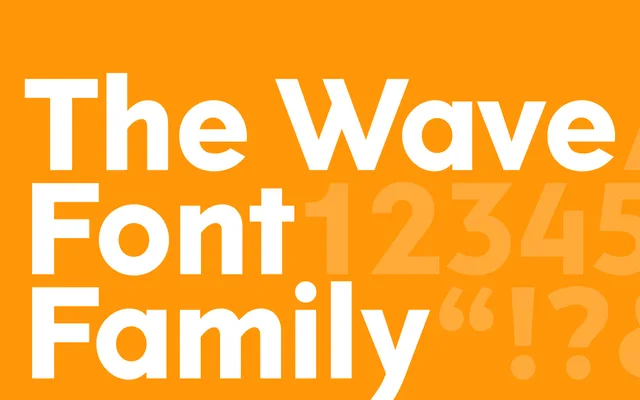 The Wave specimen from Playtype