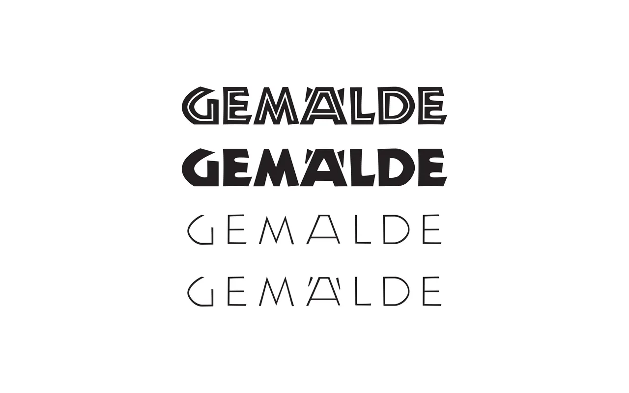 Koch Lichte Grotesk specimen from Poem