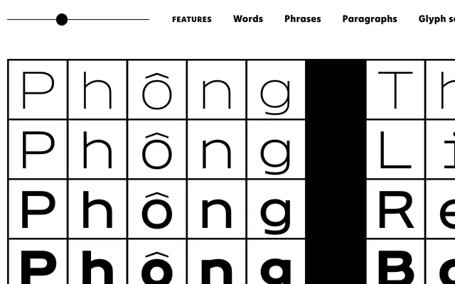 Phong specimen from Poem