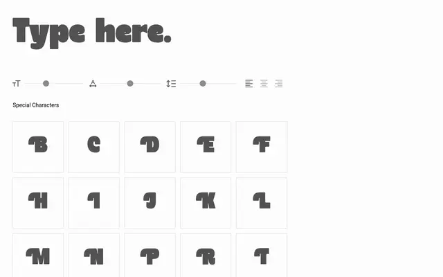 PTG Moltra Bold specimen from Portograph Studio