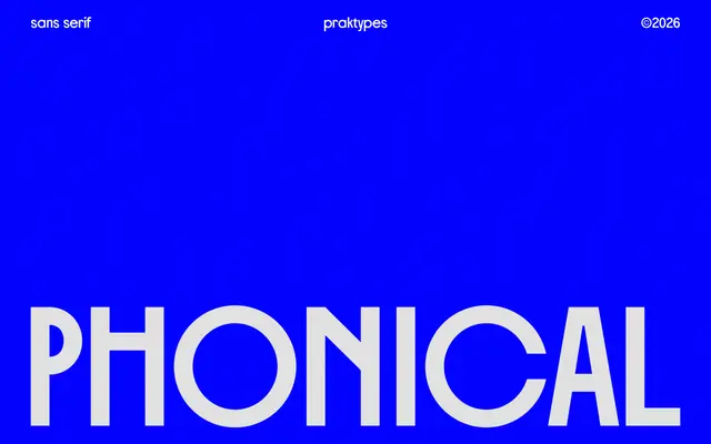 PRAK Phonical specimen from Praktypes