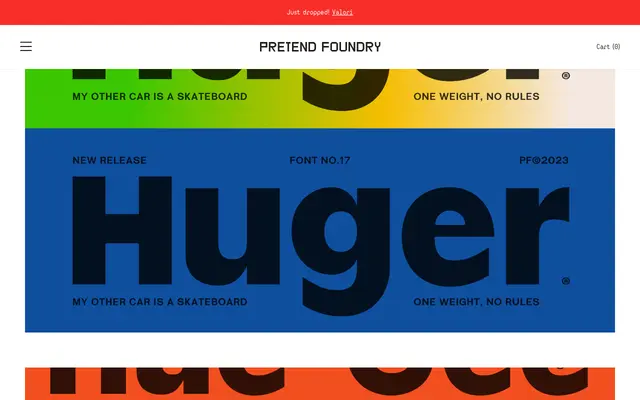 Huger specimen from Pretend Foundry