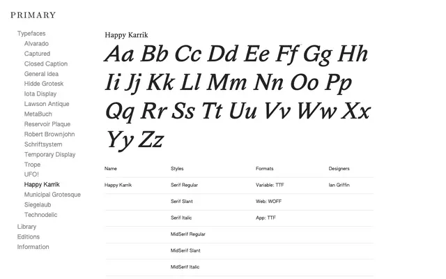 Happy Karrik specimen from Primary Foundry