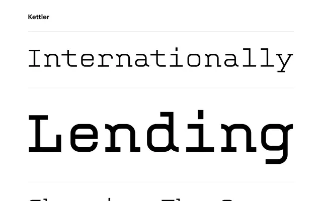 Kettler specimen from Process Type Foundry