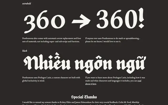 Prologue Type