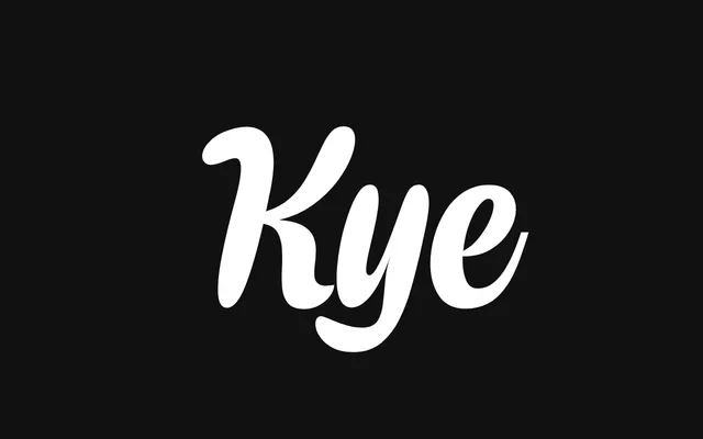 Kye specimen from PS Type Lab