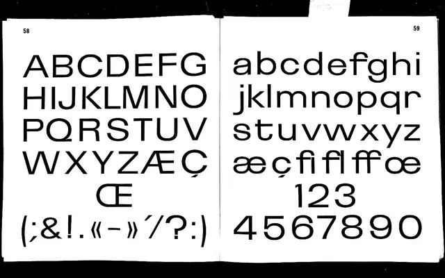 Acrylic specimen from Pyte Foundry