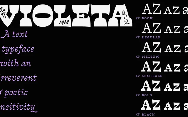 Violeta specimen from Quintana-Font