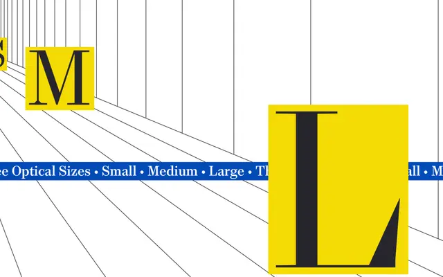 Montris L specimen from R-Typography