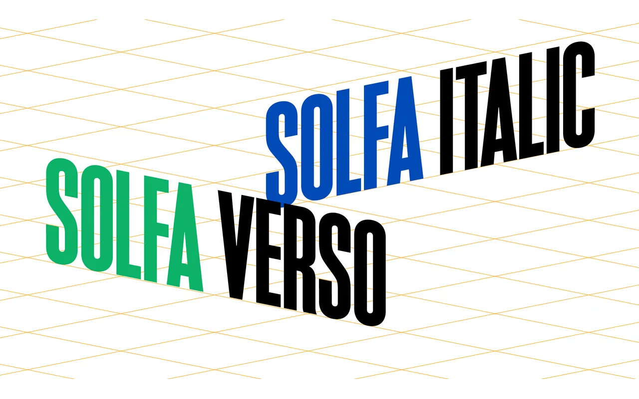 Solfa specimen from R-Typography