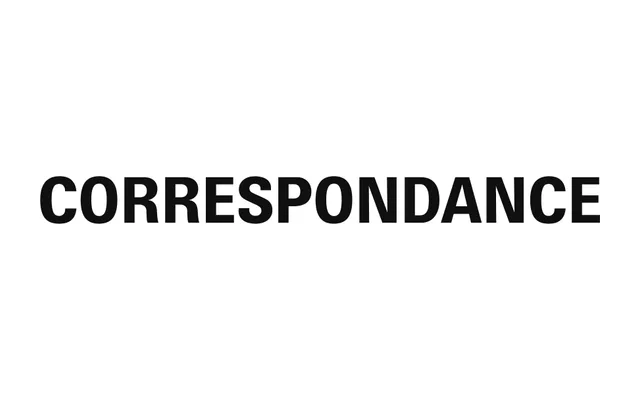 Correspondance specimen from Radim Pesko