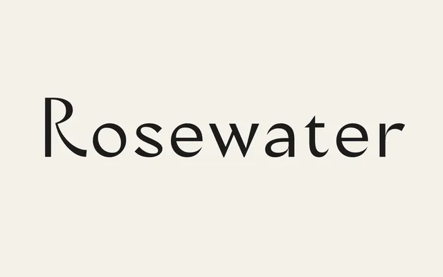 Rosewater specimen from Rain Foundry