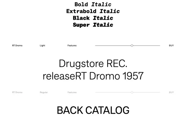 RT Dromo specimen from Razzia Type