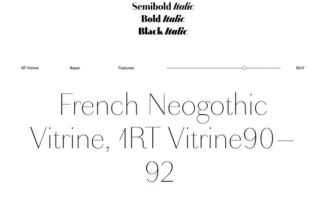 RT Vitrine specimen from Razzia Type