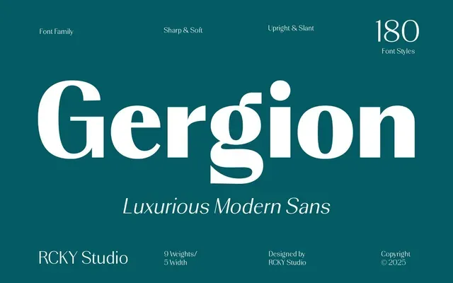 Gergion specimen from RCKY Studio