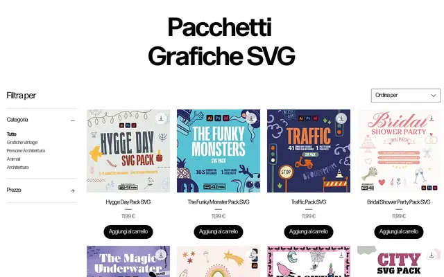 Grafiche SVG specimen from Reber R41