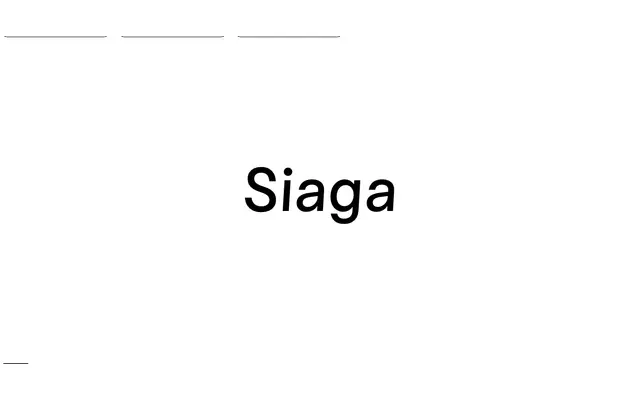 Siaga specimen from Rellence