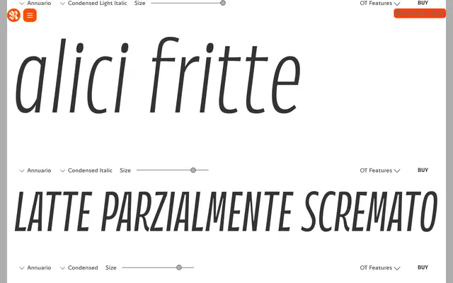 Annuario specimen from Resistenza Type