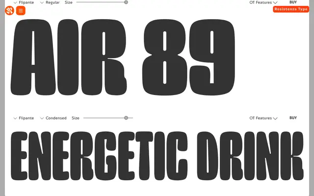 Flipante specimen from Resistenza Type