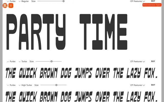 Furbo specimen from Resistenza Type