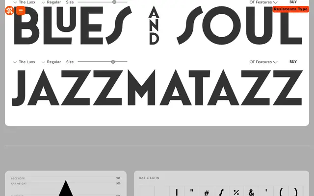 The Luxx specimen from Resistenza Type