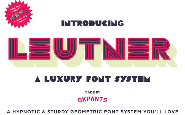 Leutner specimen from RetroSupply Co.