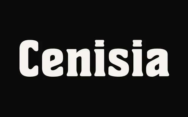 Cenisia RTM specimen from Ritmo Type