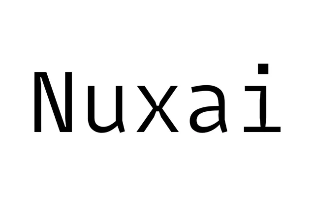 Nuxai specimen from RNS Fonts