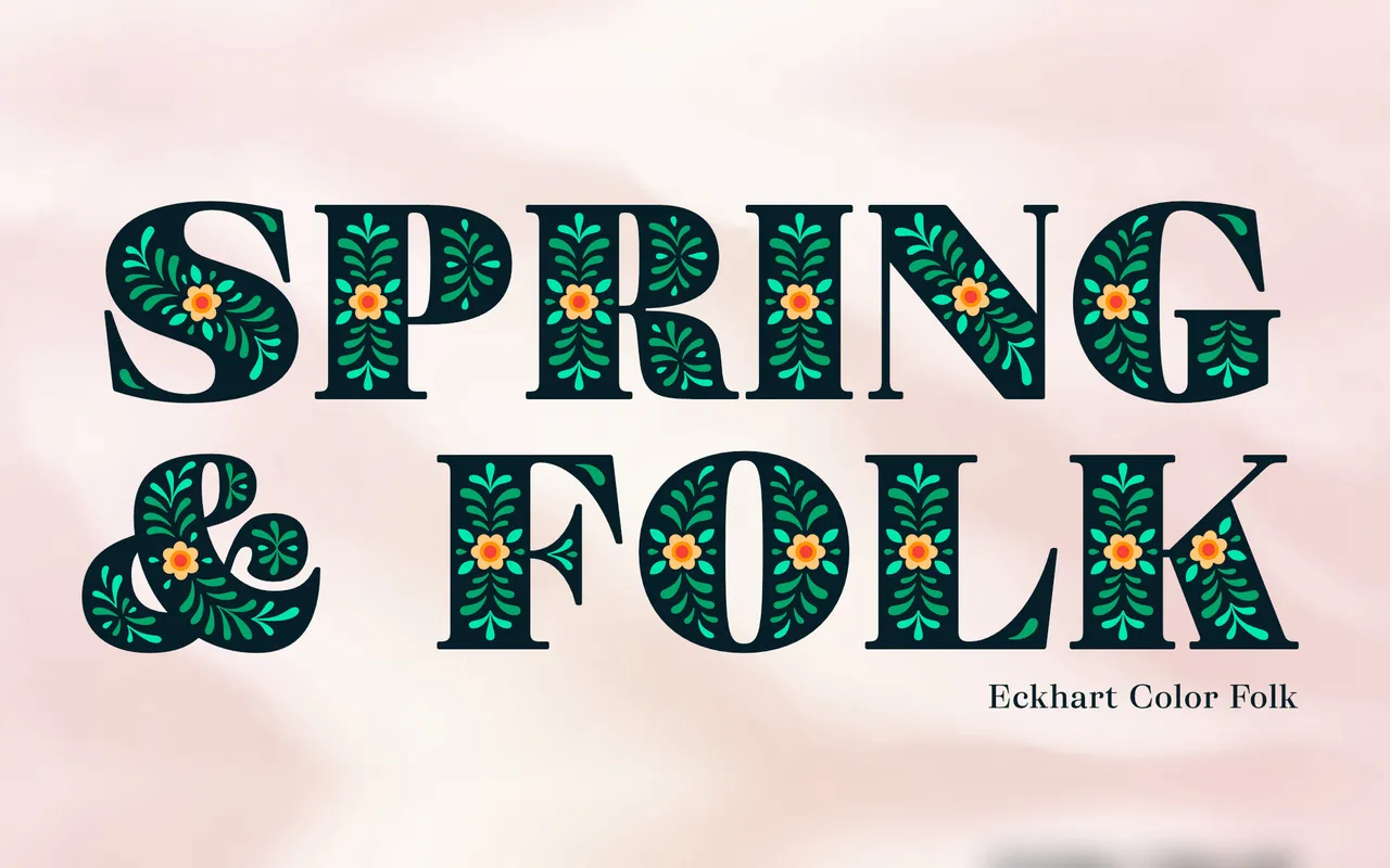 Eckhart Color specimen from ROHH