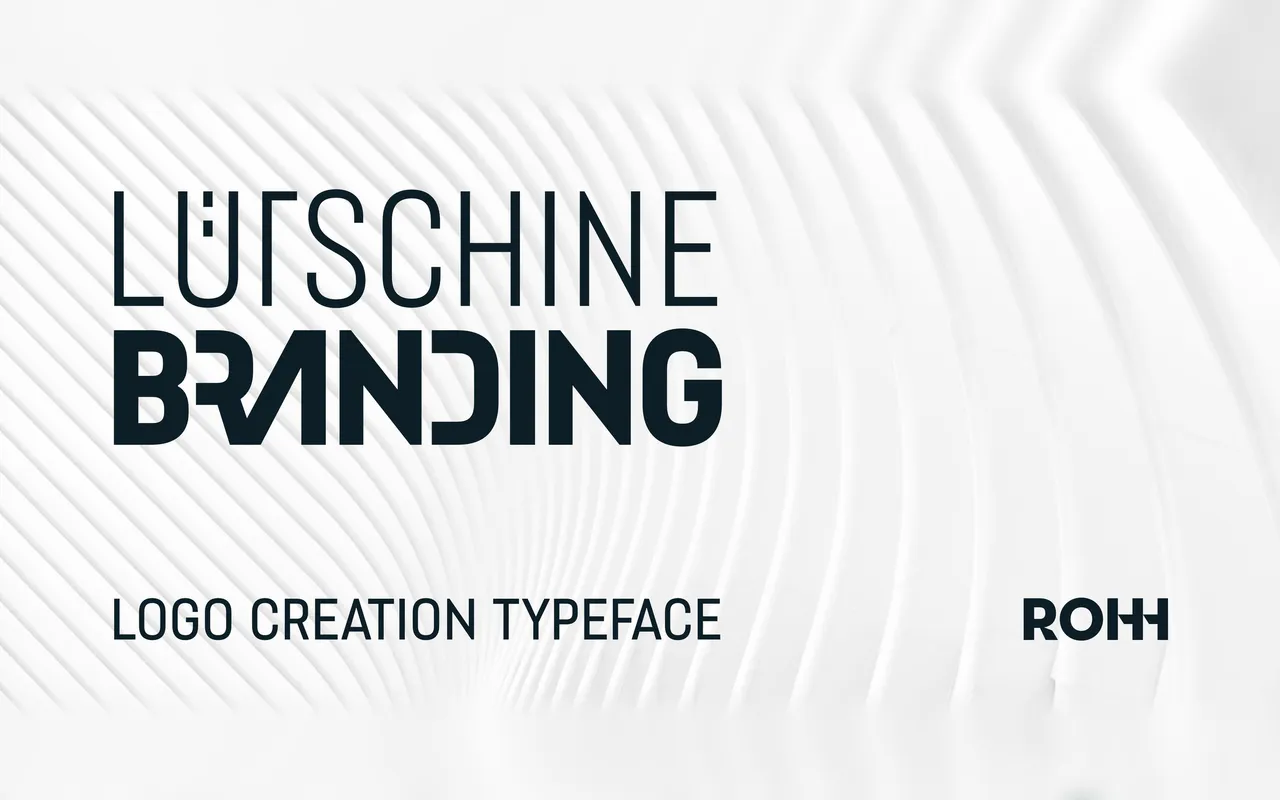 Lütschine Branding specimen from ROHH