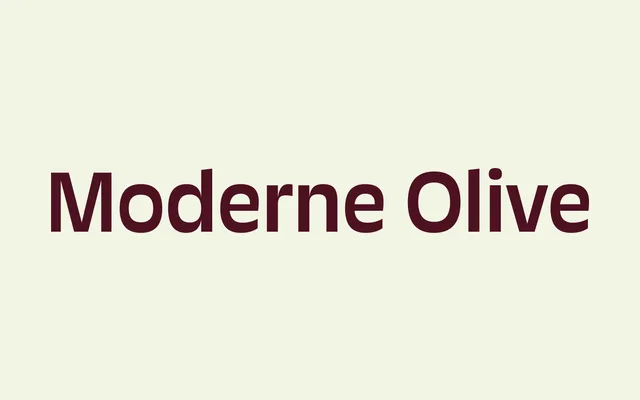 Moderne Olive specimen from Rosetta