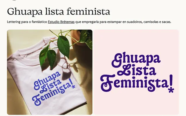 Ghuapa Lista Feminista specimen from Rubén Prol