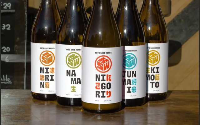 Kato Sake Works specimen from Ryan Bugden
