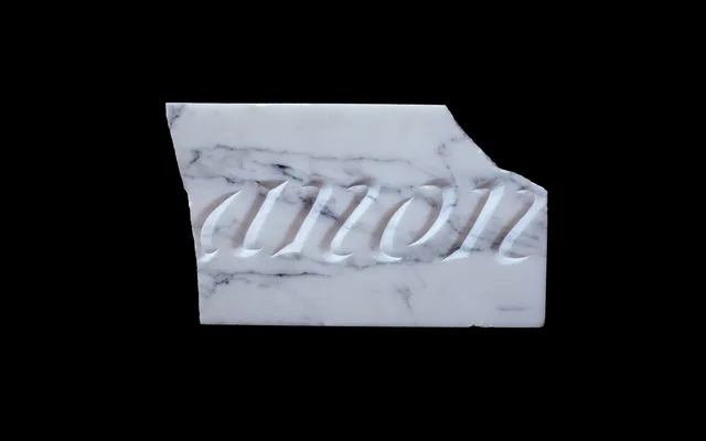 Stonecarving specimen from Ryan Bugden
