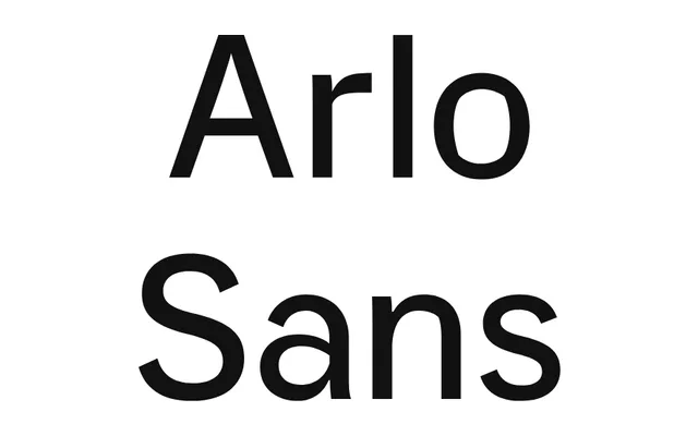 Arlo Sans specimen from S6 Foundry
