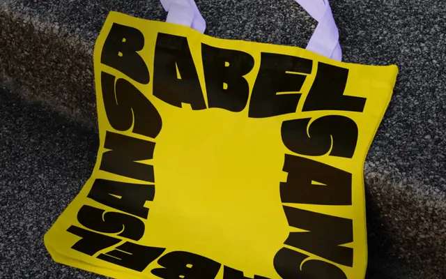 Babel Sans specimen from S6 Foundry