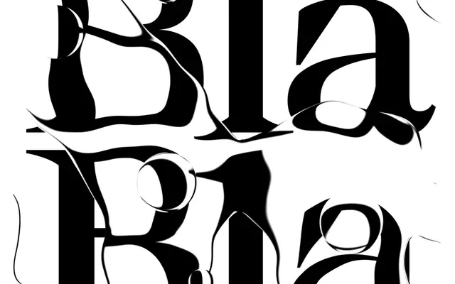 Bla Bla specimen from S6 Foundry