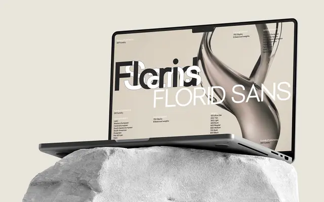 Florid Sans specimen from S6 Foundry